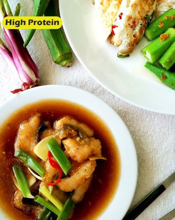 Spring Onion Ginger Tilapia
