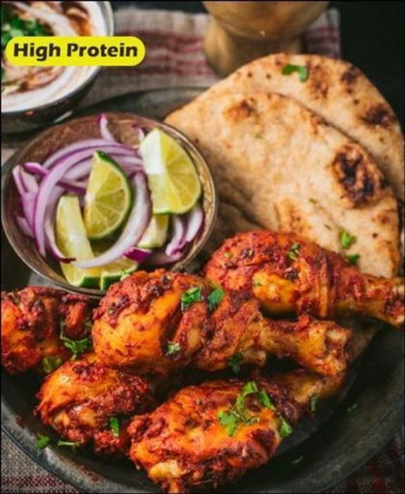 Taandori Chicken With Naan